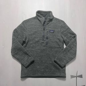 Patagonia 3/4 zip pullover. Size small (7/8). Worn once. Perfect condition.Warm.